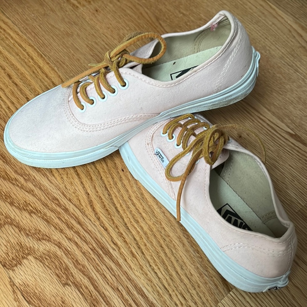 Light pink Vans